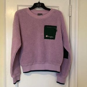 Champion fleece crew neck pullover
